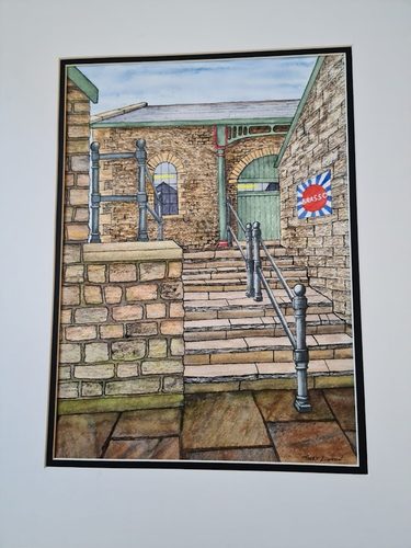 Terry, Elsecar Heritage Centre, mixed media.